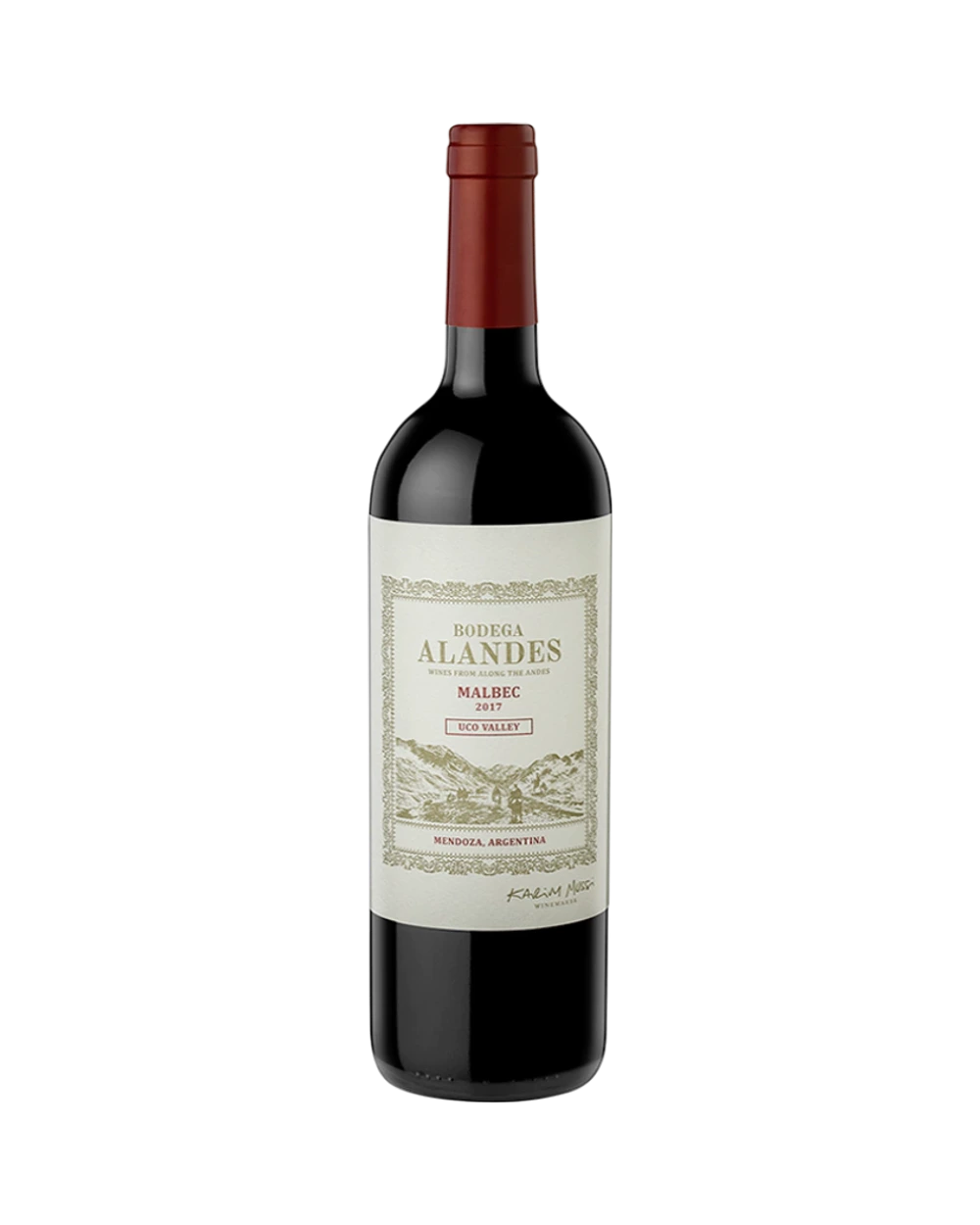 Imagen de ALANDES Malbec x 750 cc