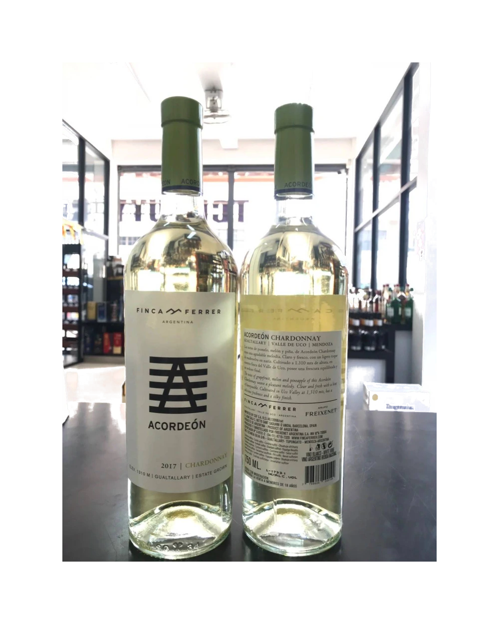 Imagen de ACORDEON Chardonnay x 750 c.c.