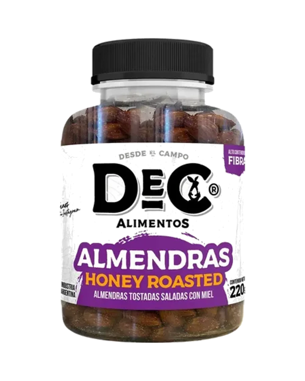 Imagen de DEC Almendras Honey Roasted x 220gr