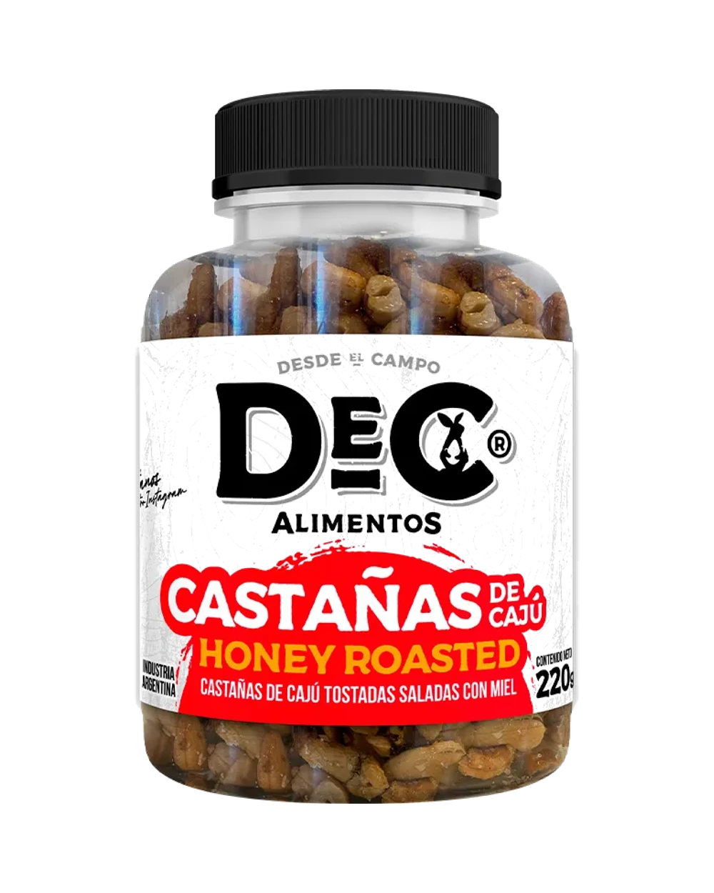 Imagen de DEC Castañas de Cajú Honey Roasted x 220