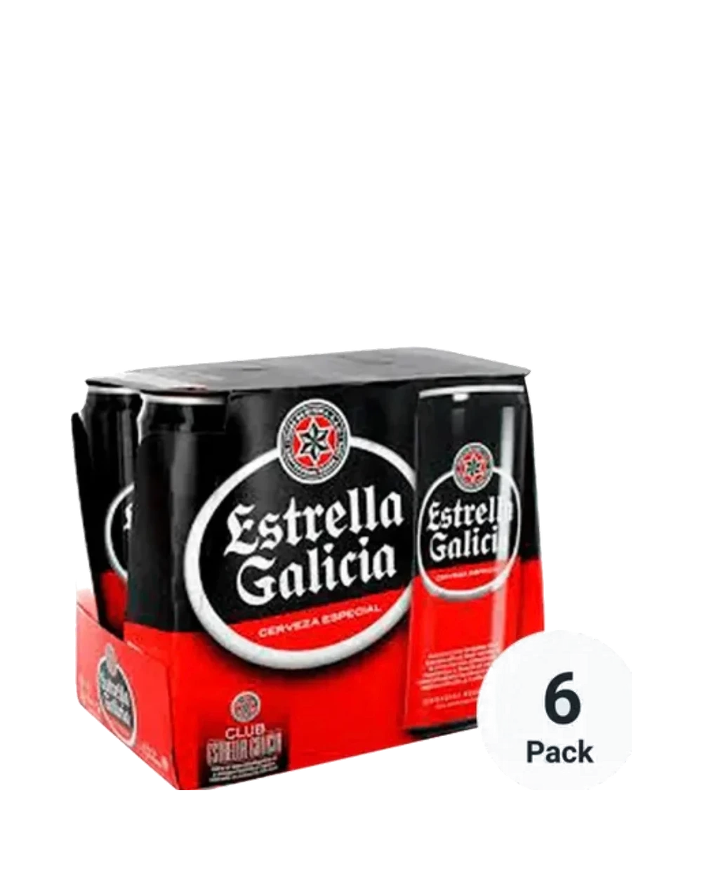 Imagen de ESTRELLA GALICIA Lager x 500 c.c(Packx6)